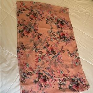 Croft & Barrow - Floral Pink Infinity Scarf
